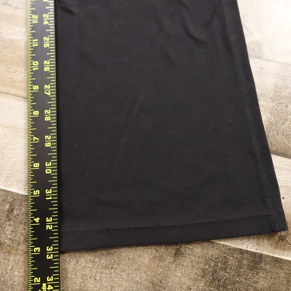 Athleta Studio Flare Pant Women’s XS‎ Black Yoga Athletic 33” Inseam